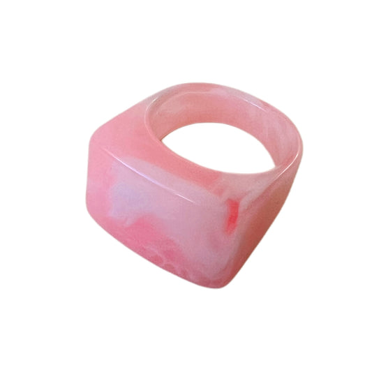 Anillo rectangular marble