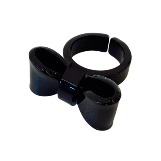 Anillo Acrílico Lazo