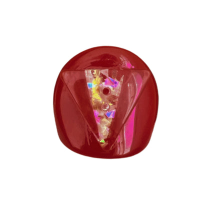 Anillo Botón Triángulo