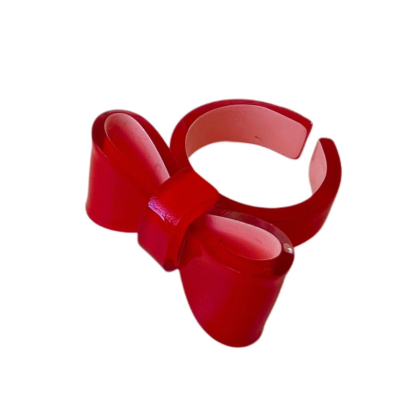 Anillo Acrílico Lazo