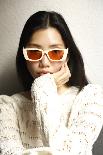 Gafas crema