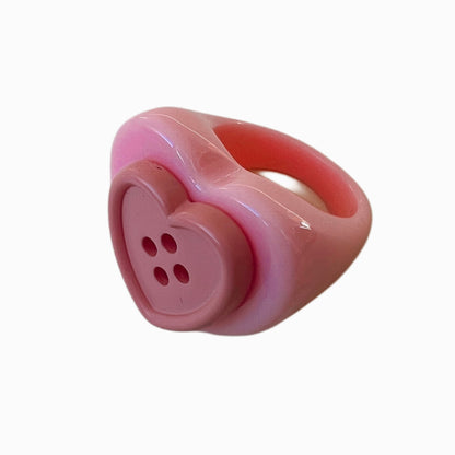 Corazón Botón Corazón - San Valentín