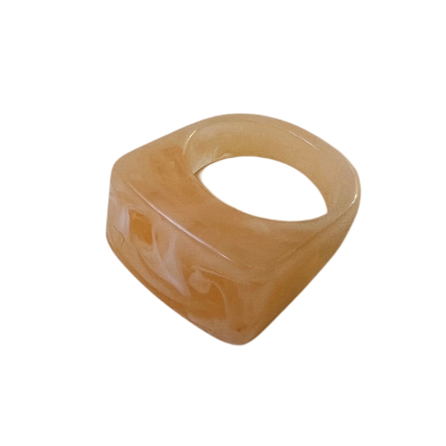 Anillo rectangular marble