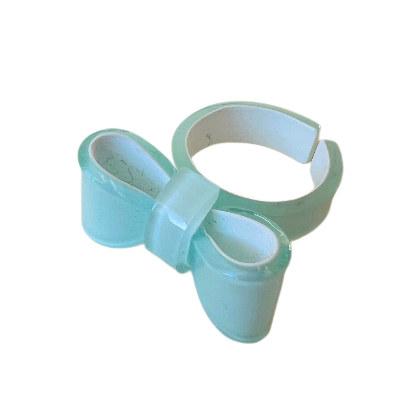 Anillo Acrílico Lazo