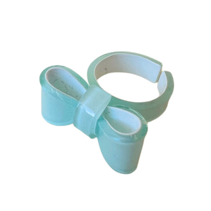 Anillo Acrílico Lazo