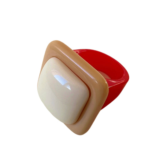 Anillo Sello Cuadrado